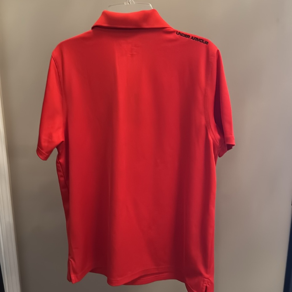Under Armour boys XL polo tee red - Picture 4 of 5